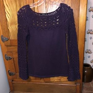 Purple sweater
